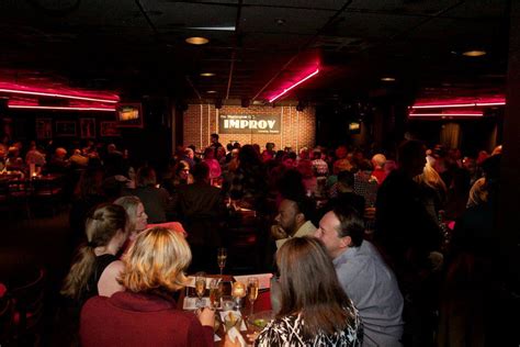 Improv dc - Hot Tickets - DC Improv. When a show is filling up, we put you on notice so you can plan ahead. Updated every Wednesday to meet all your FOMO needs. Most recent update: March 5 at 8 p.m. Our capacity for most main showroom events right now is 270, and our lounge seats 60-66 depending on the show. 